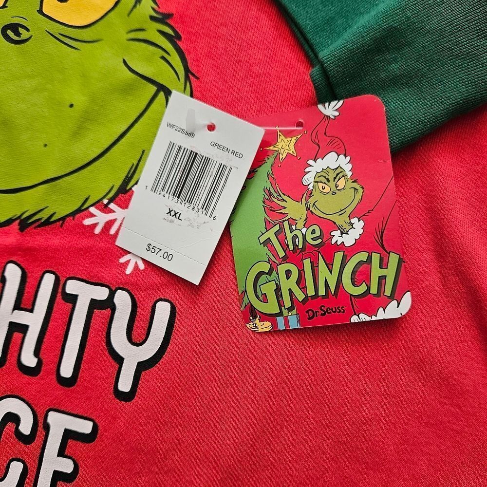 The Grinch Naughty and Nice PJ Set Size XXL - Picture 8 of 15